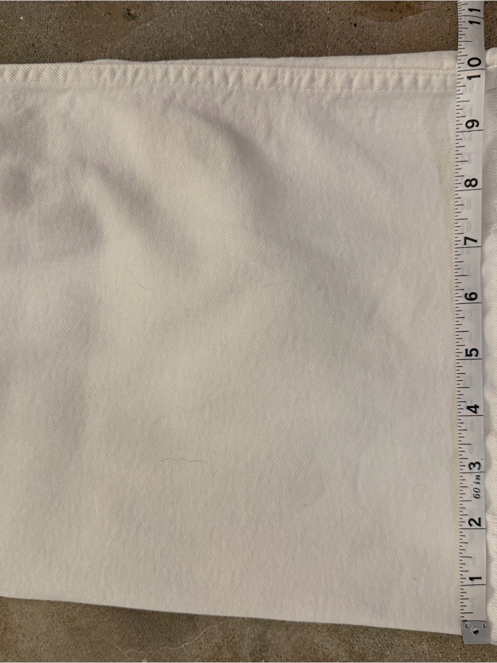 Zara The Marine Straight White Jeans - Picture 9 of 10